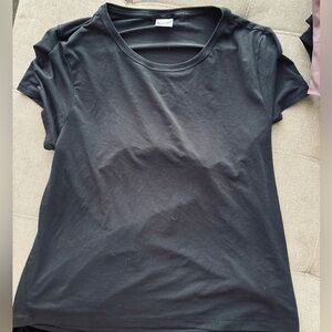 Athleta black workout top